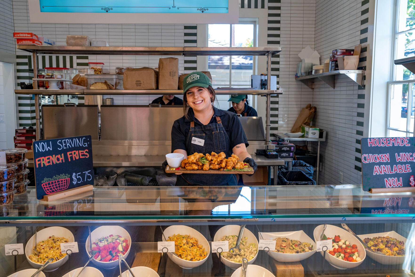 Food service inside